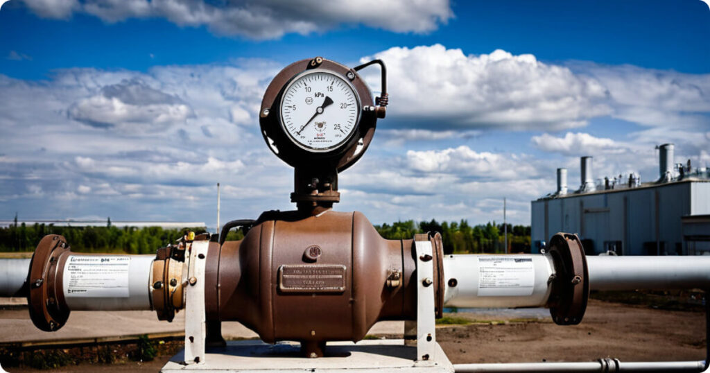 Változó földgázdíjak illusztráció