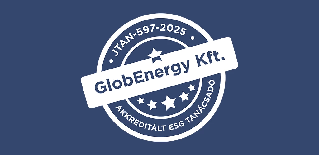 GlobEnergy akkreditációs pecsét